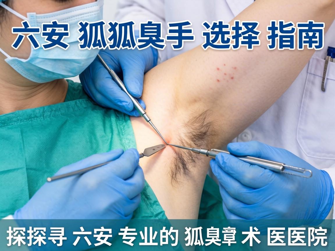 六安狐臭手术选择指南，探寻六安专业的狐臭术医院