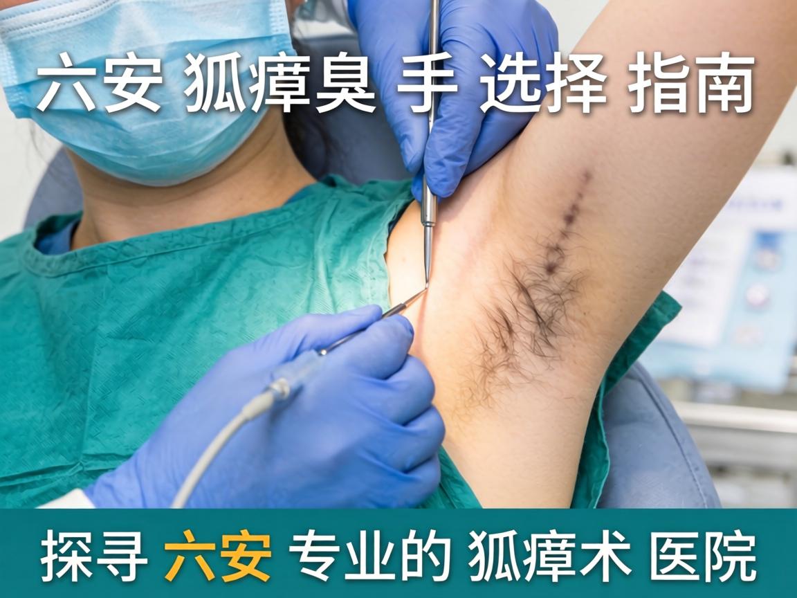 六安狐臭手术选择指南，探寻六安专业的狐臭术医院