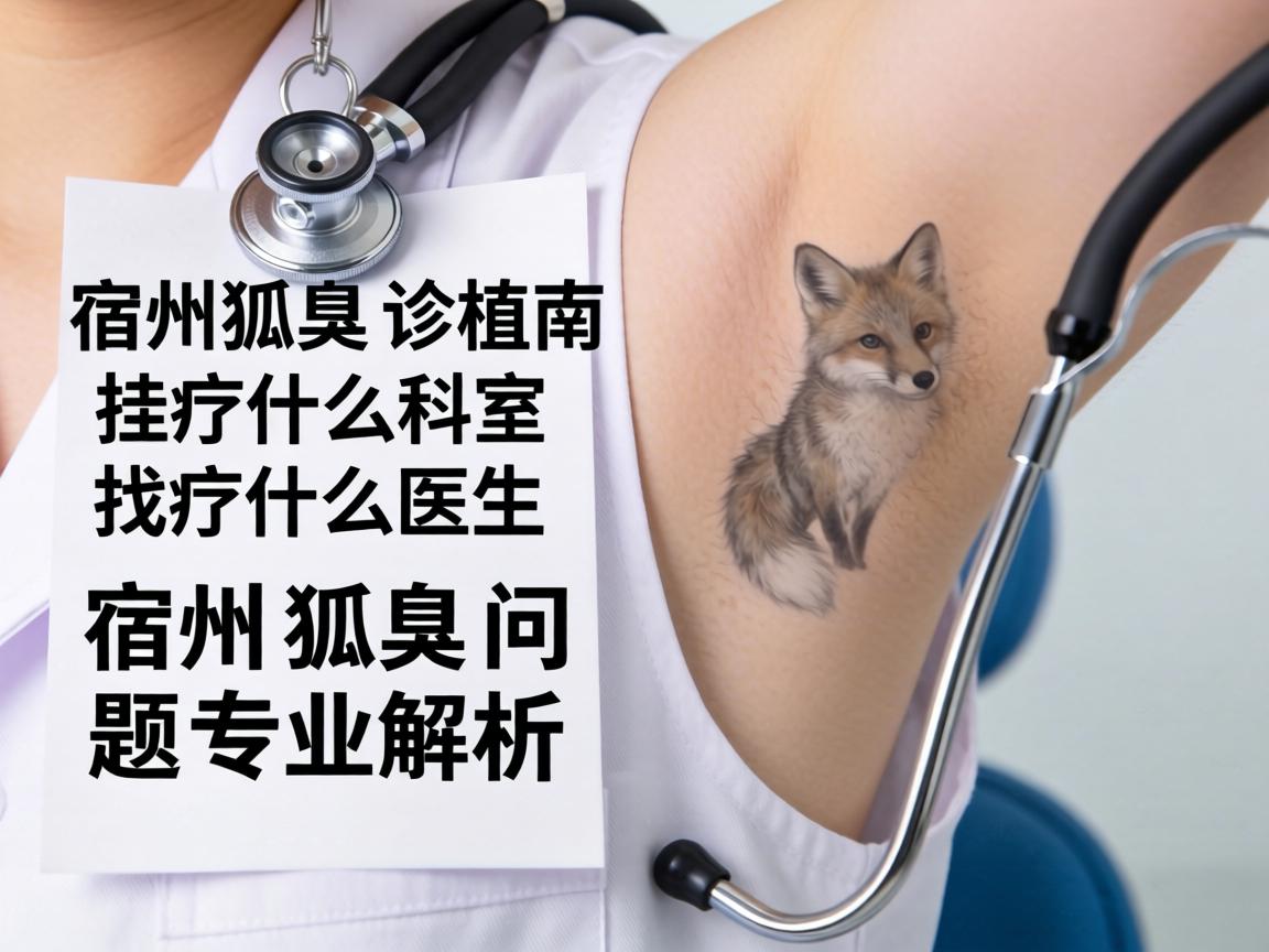 宿州狐臭诊疗指南，挂什么科室找什么医生，宿州狐臭问题专业解析