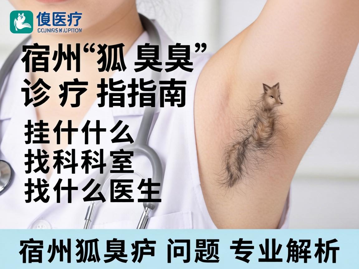 宿州狐臭诊疗指南，挂什么科室找什么医生，宿州狐臭问题专业解析