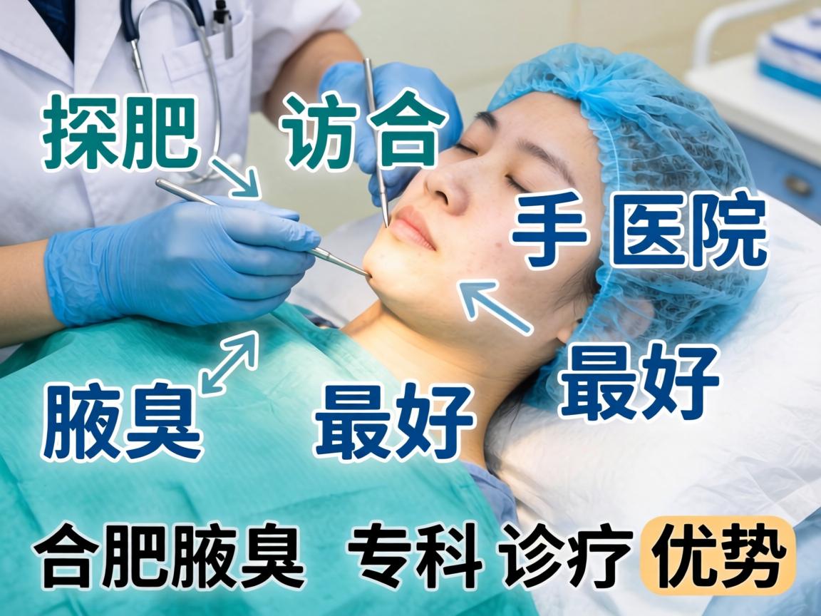 探访合肥腋臭手术最好医院，详解合肥腋臭专科诊疗优势