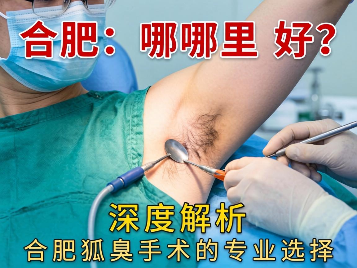 合肥狐臭手术哪里好？深度解析合肥狐臭手术的专业选择
