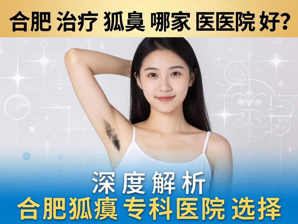 合肥治疗狐臭哪家医院好？深度解析合肥狐臭专科医院选择