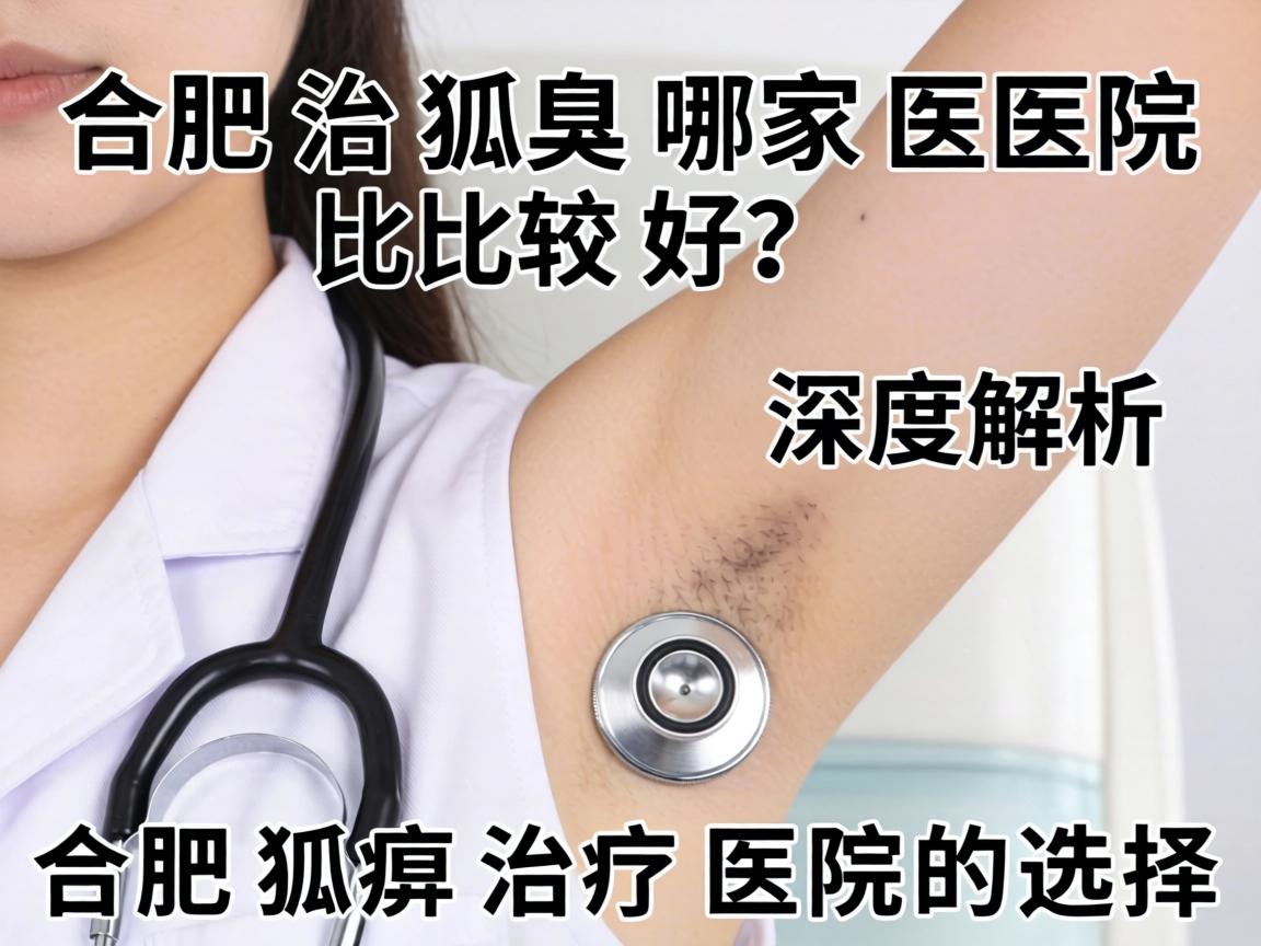 合肥治狐臭哪家医院比较好？深度解析合肥狐臭治疗医院的选择