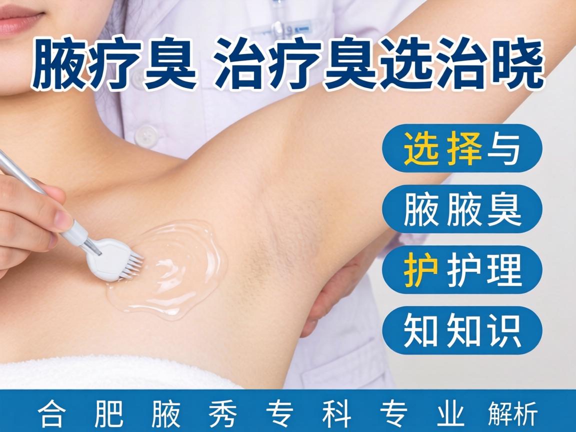 腋臭治疗选择与腋臭护理知识,合肥腋秀专科专业解析 腋臭治疗选择与腋臭护理知识,合肥腋秀专科专业解析