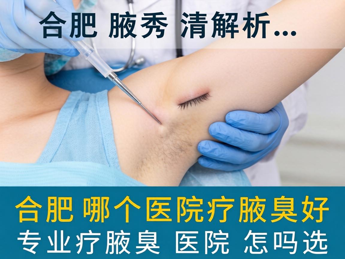 合肥腋秀解析,合肥哪个医院疗腋臭好,专业疗腋臭医院怎么选 合肥腋秀解析,合肥哪个医院疗腋臭好,专业疗腋臭医院怎么选