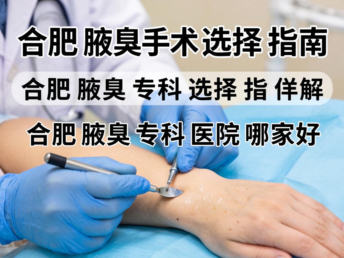 合肥腋臭手术选择指南,详解合肥腋臭专科医院哪家好 合肥腋臭手术选择指南,详解合肥腋臭专科医院哪家好