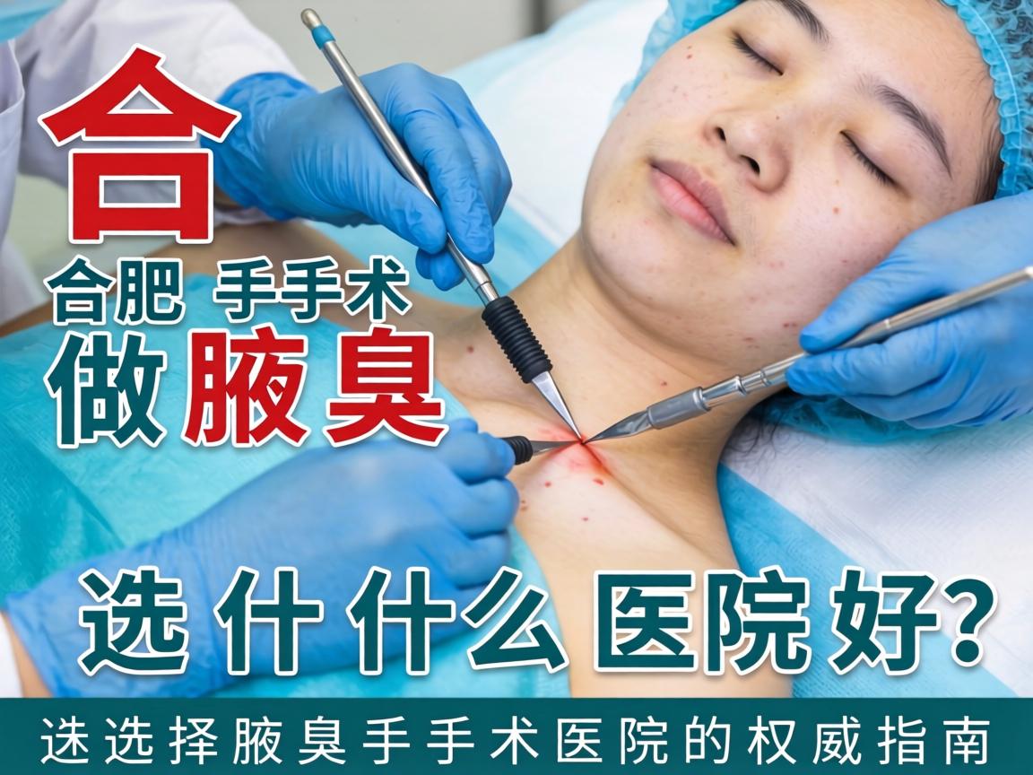合肥做腋臭手术什么医院好?选择腋臭手术医院的权威指南 合肥做腋臭手术什么医院好?选择腋臭手术医院的权威指南