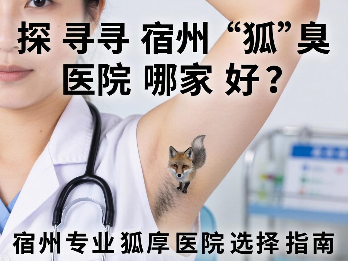 探寻宿州狐臭医院哪家好?宿州专业狐臭医院选择指南 探寻宿州狐臭医院哪家好?宿州专业狐臭医院选择指南