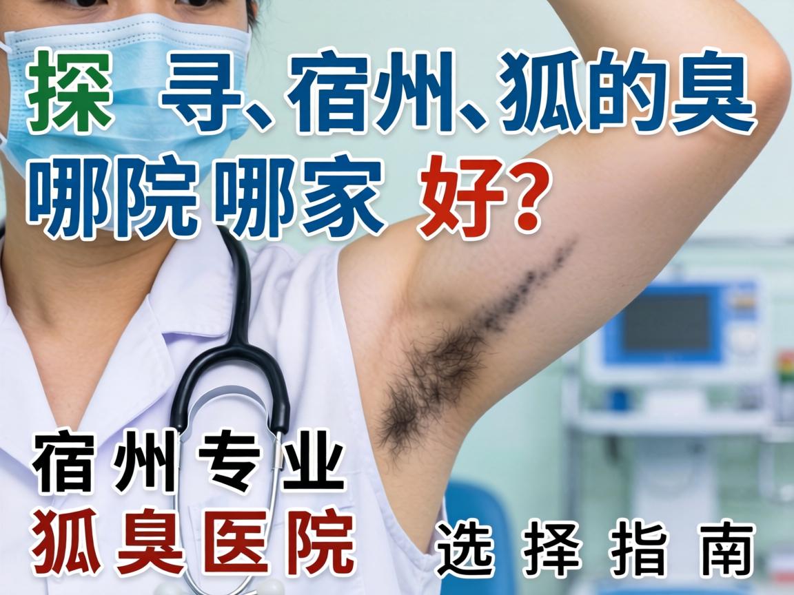 探寻宿州狐臭医院哪家好?宿州专业狐臭医院选择指南 探寻宿州狐臭医院哪家好?宿州专业狐臭医院选择指南