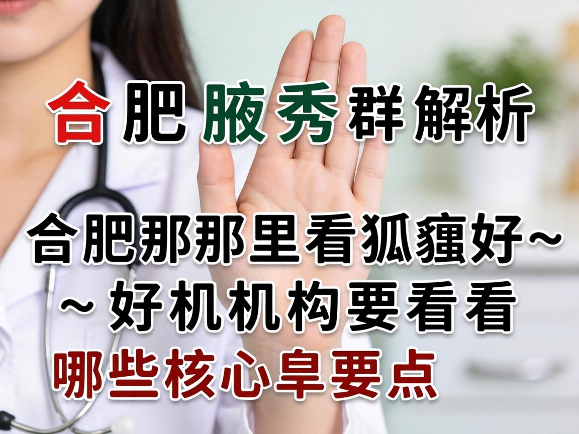 合肥腋秀解析,合肥那里看狐臭好,好机构要看哪些核心要点 合肥腋秀解析,合肥那里看狐臭好,好机构要看哪些核心要点