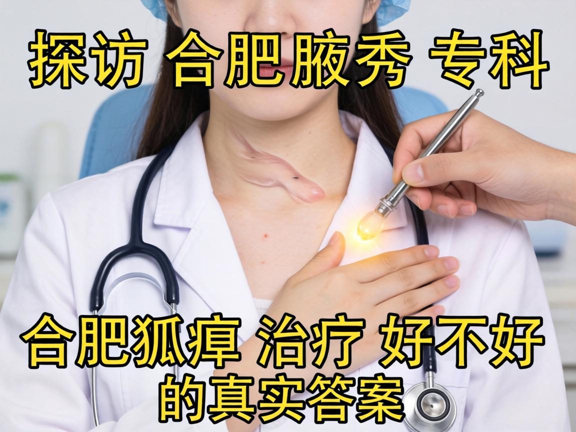 探访合肥腋秀专科,解析合肥狐臭治疗好不好的真实答案 探访合肥腋秀专科,解析合肥狐臭治疗好不好的真实答案