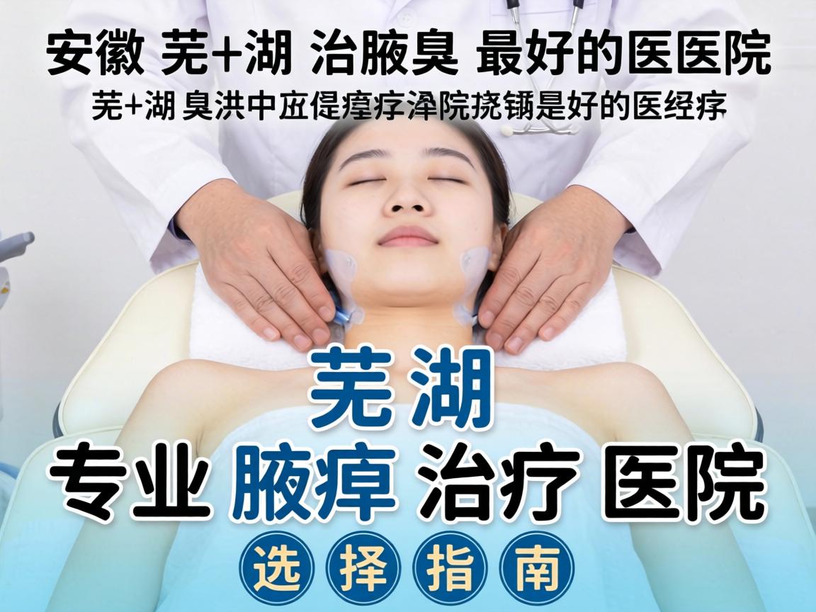 安徽芜湖治腋臭最好的医院 芜湖专业腋臭治疗医院选择指南 安徽芜湖治腋臭最好的医院 芜湖专业腋臭治疗医院选择指南