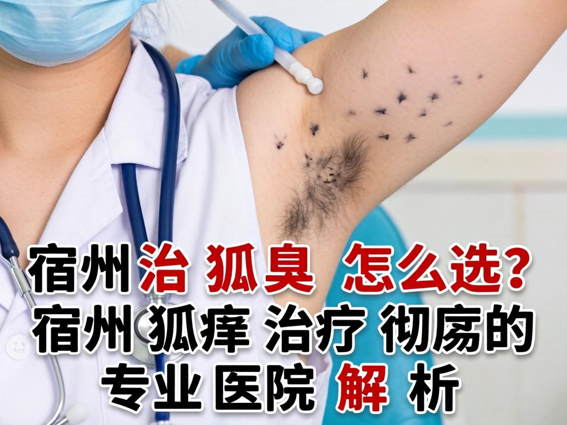 宿州治狐臭医院怎么选?宿州狐臭治疗彻底的专业医院解析 宿州治狐臭医院怎么选?宿州狐臭治疗彻底的专业医院解析