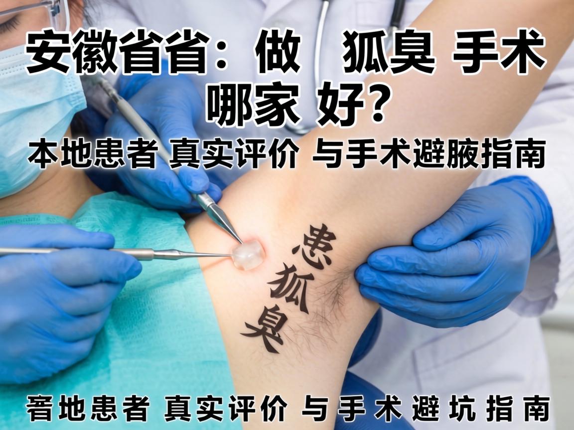 安徽省做狐臭手术哪家好?本地患者真实评价与手术避坑指南 安徽省做狐臭手术哪家好?本地患者真实评价与手术避坑指南