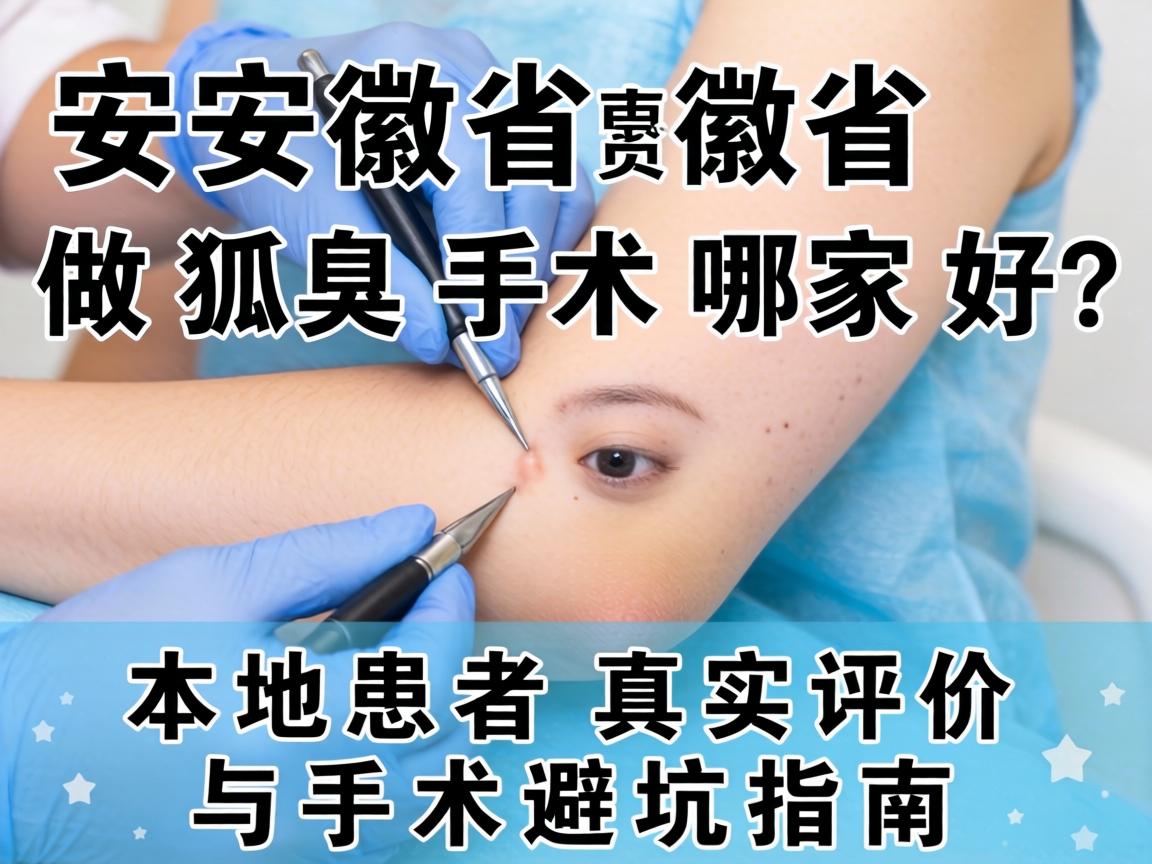 安徽省做狐臭手术哪家好?本地患者真实评价与手术避坑指南 安徽省做狐臭手术哪家好?本地患者真实评价与手术避坑指南