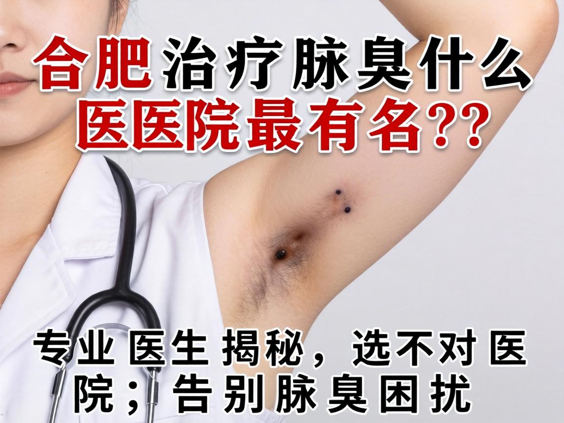 合肥治疗腋臭什么医院最有名?专业医生揭秘,选对医院,告别腋臭困扰 合肥治疗腋臭什么医院最有名?专业医生揭秘,选对医院,告别腋臭困扰