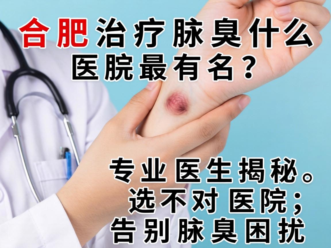 合肥治疗腋臭什么医院最有名?专业医生揭秘,选对医院,告别腋臭困扰 合肥治疗腋臭什么医院最有名?专业医生揭秘,选对医院,告别腋臭困扰