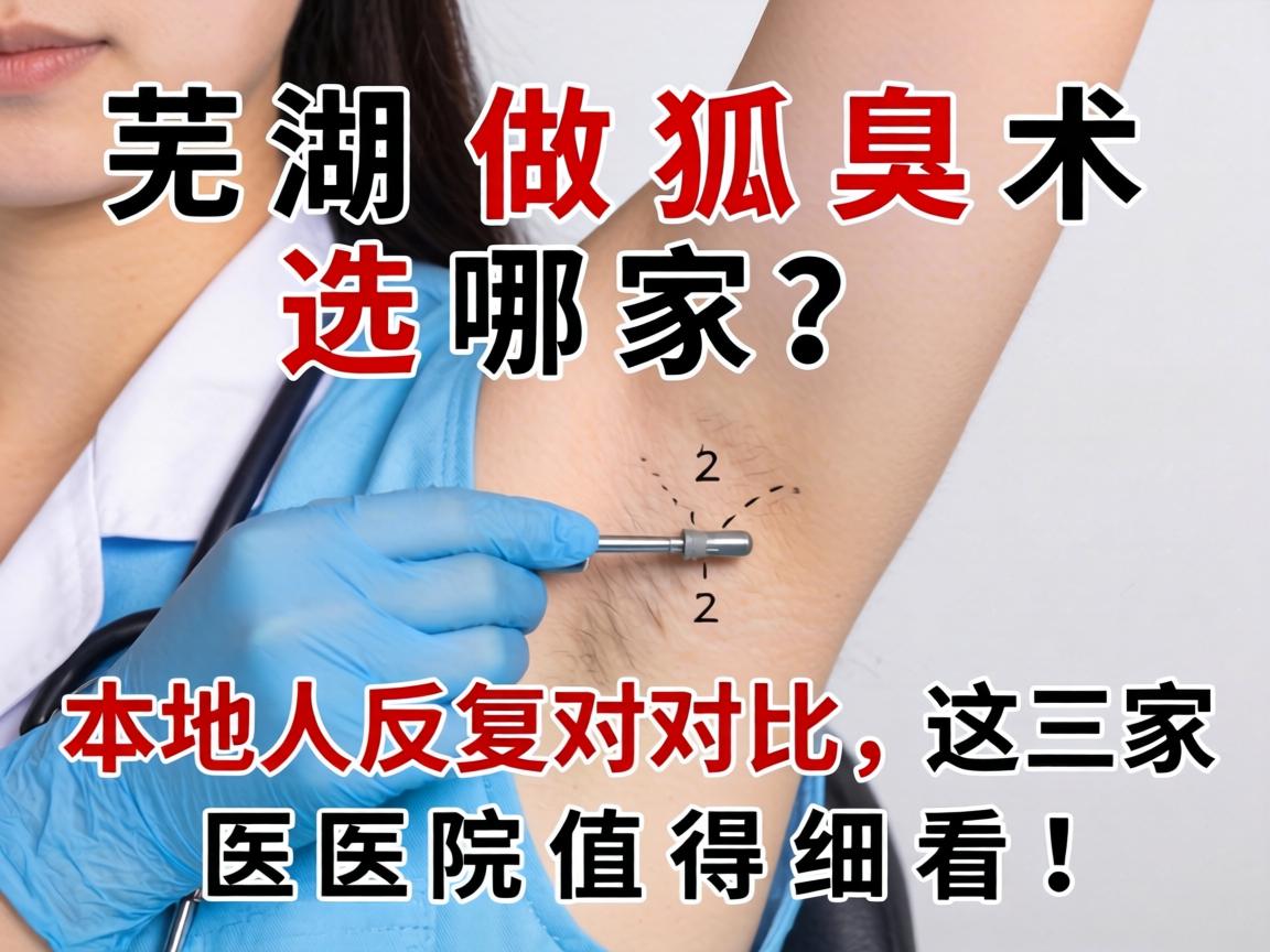 芜湖做狐臭术选哪家?本地人反复对比,这三家医院值得细看! 芜湖做狐臭术选哪家?本地人反复对比,这三家医院值得细看!