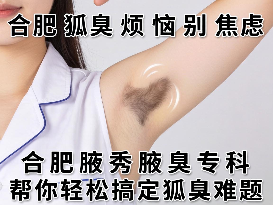 合肥狐臭烦恼别焦虑，合肥腋秀腋臭专科帮你轻松搞定狐臭难题