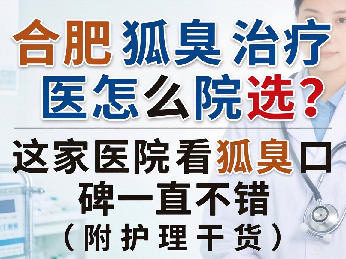 合肥狐臭治疗医院怎么选?这家医院看狐臭口碑一直不错(附护理干货) 合肥狐臭治疗医院怎么选?这家医院看狐臭口碑一直不错(附护理干货)