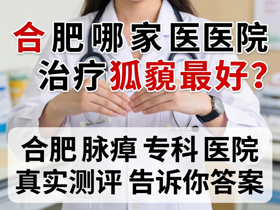 合肥哪家医院治疗狐臭最好？合肥腋臭专科医院真实测评告诉你答案