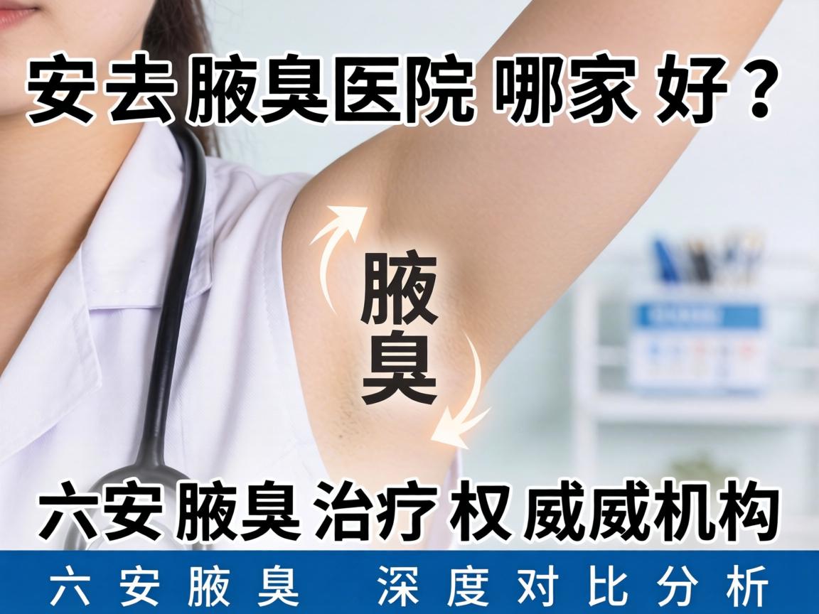 六安去腋臭医院哪家好？六安腋臭治疗权威机构深度对比分析