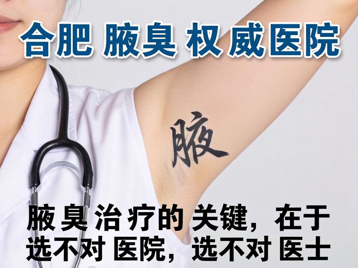 合肥腋臭权威医院,腋臭治疗的关键在于选对医院,选对医生 合肥腋臭权威医院,腋臭治疗的关键在于选对医院,选对医生