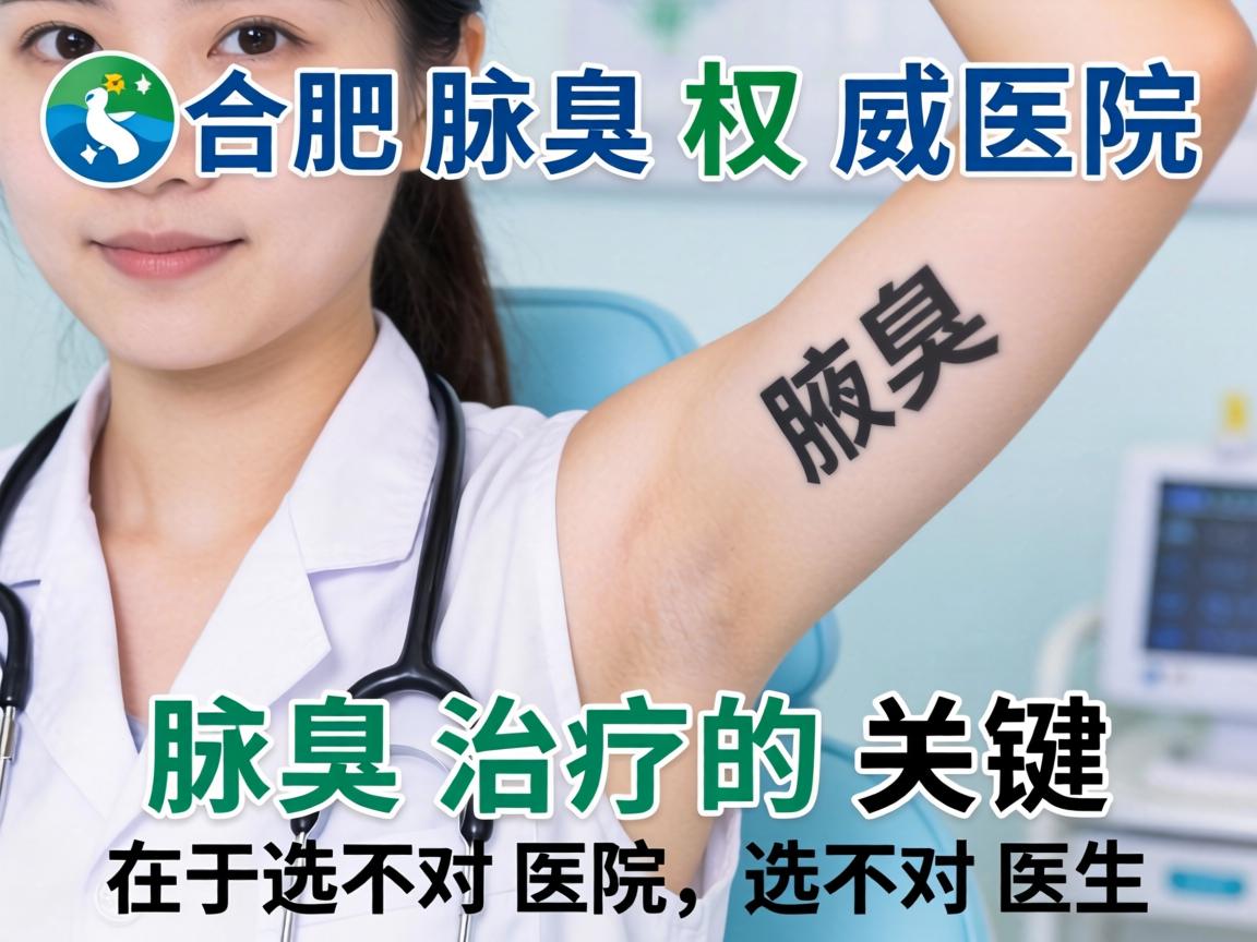合肥腋臭权威医院,腋臭治疗的关键在于选对医院,选对医生 合肥腋臭权威医院,腋臭治疗的关键在于选对医院,选对医生