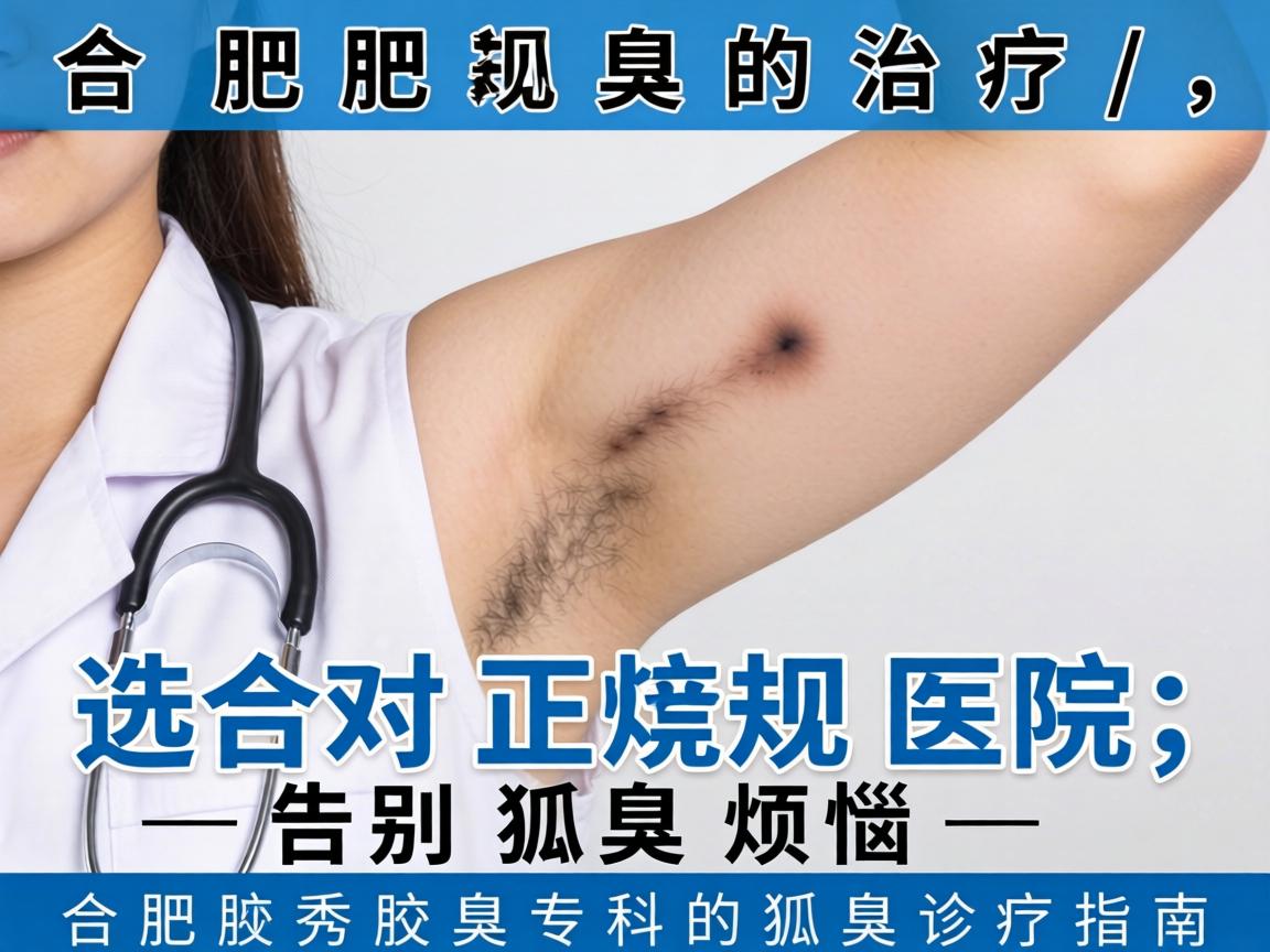 合肥狐臭治疗,选对正规医院,告别狐臭烦恼—合肥腋秀腋臭专科的狐臭诊疗指南 合肥狐臭治疗,选对正规医院,告别狐臭烦恼—合肥腋秀腋臭专科的狐臭诊疗指南