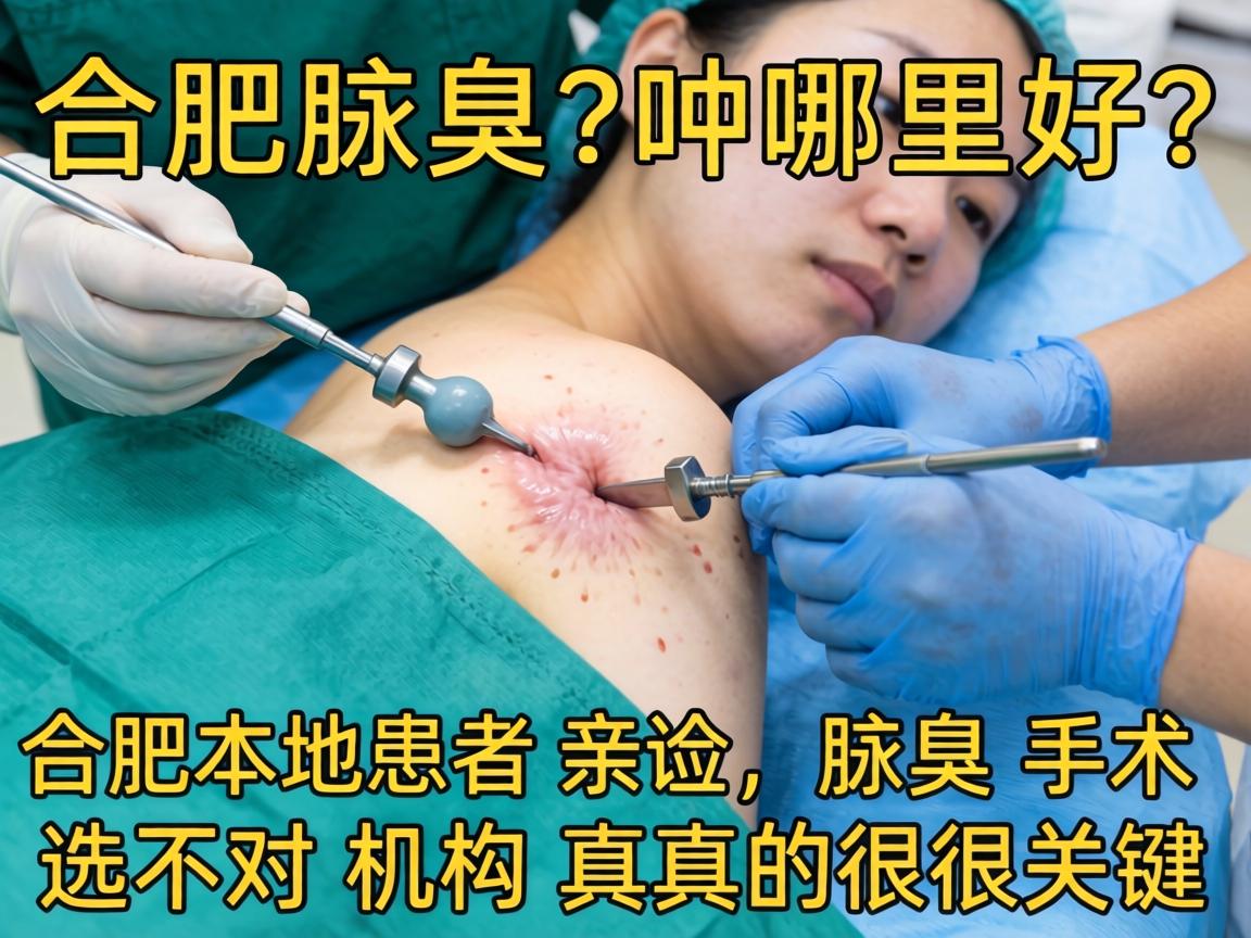 合肥腋臭手术哪里好？合肥本地患者亲测，腋臭手术选对机构真的很关键