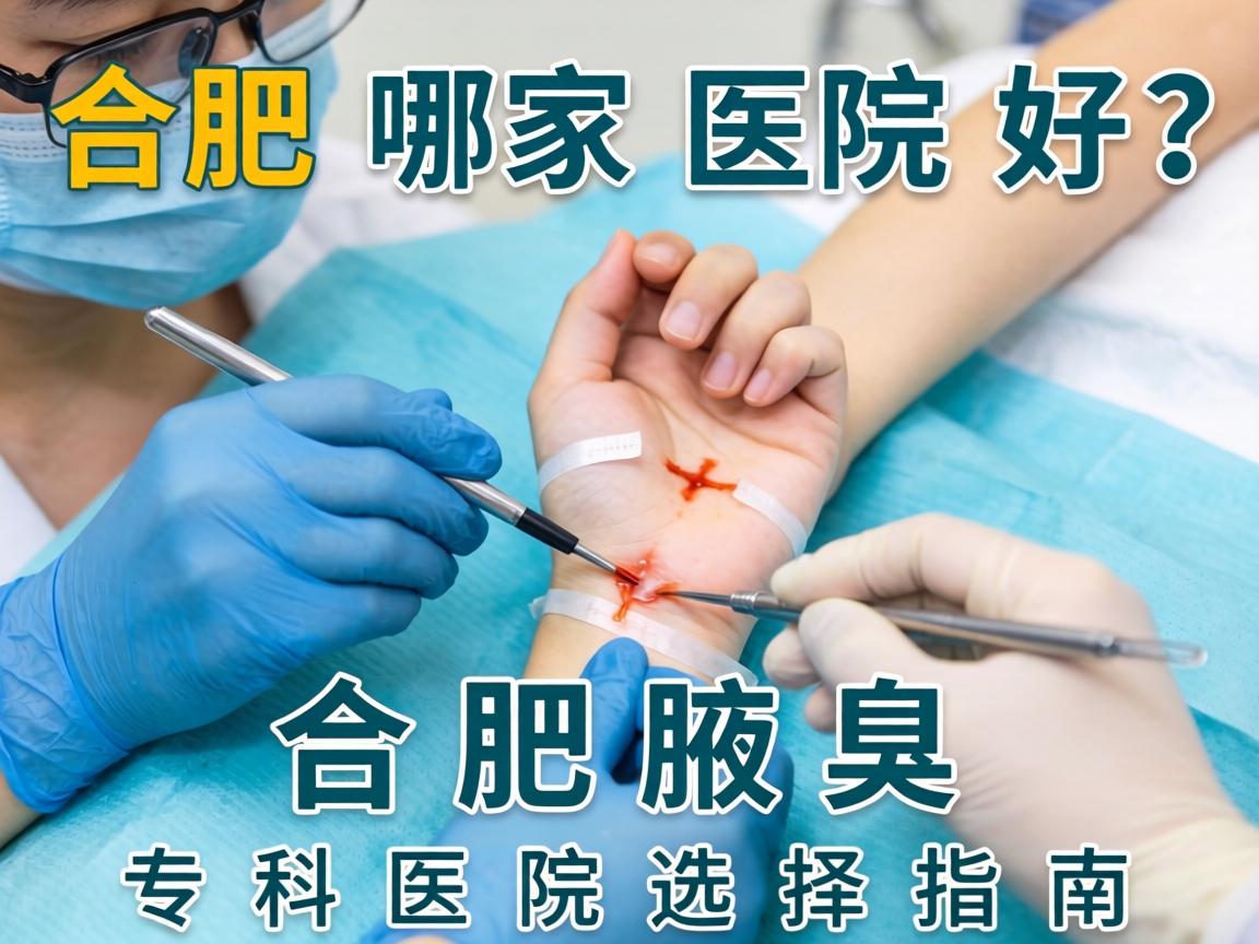 合肥腋臭手术哪家医院好？合肥腋臭专科医院选择指南