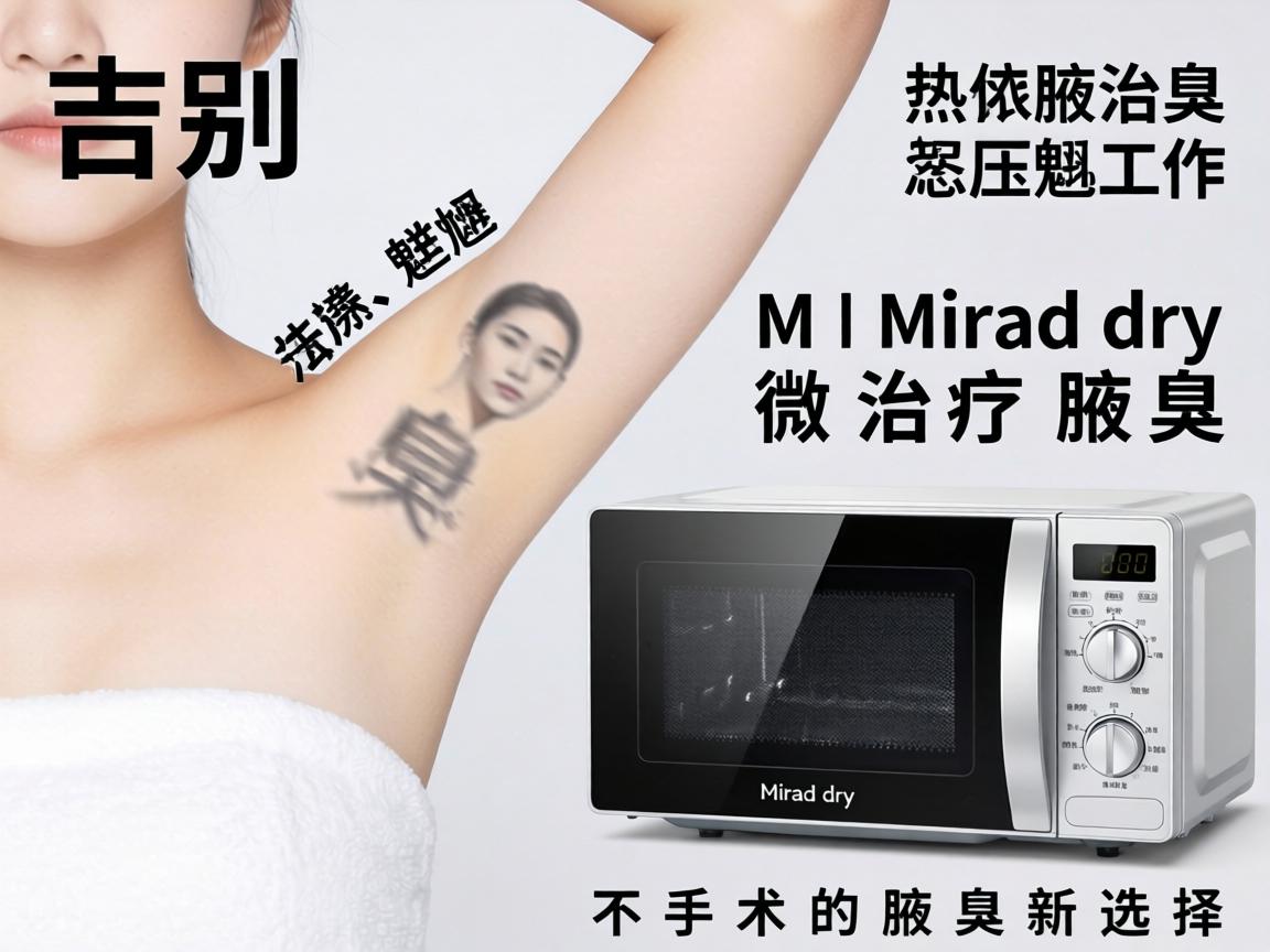 告别腋臭尴尬,Miradry微波治疗腋臭,不手术的腋臭新选择 告别腋臭尴尬,Miradry微波治疗腋臭,不手术的腋臭新选择