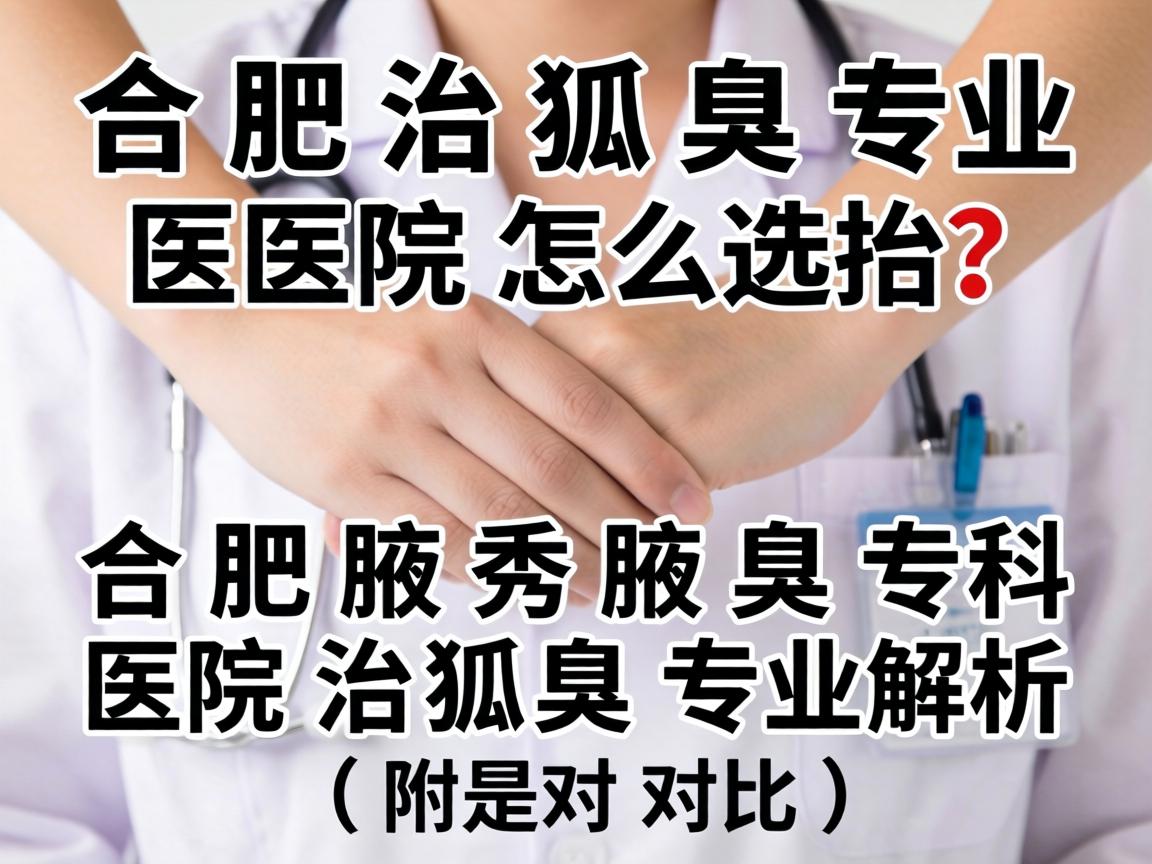 合肥治狐臭专业医院怎么选?合肥腋秀腋臭专科医院治狐臭专业解析(附对比) 合肥治狐臭专业医院怎么选?合肥腋秀腋臭专科医院治狐臭专业解析(附对比)