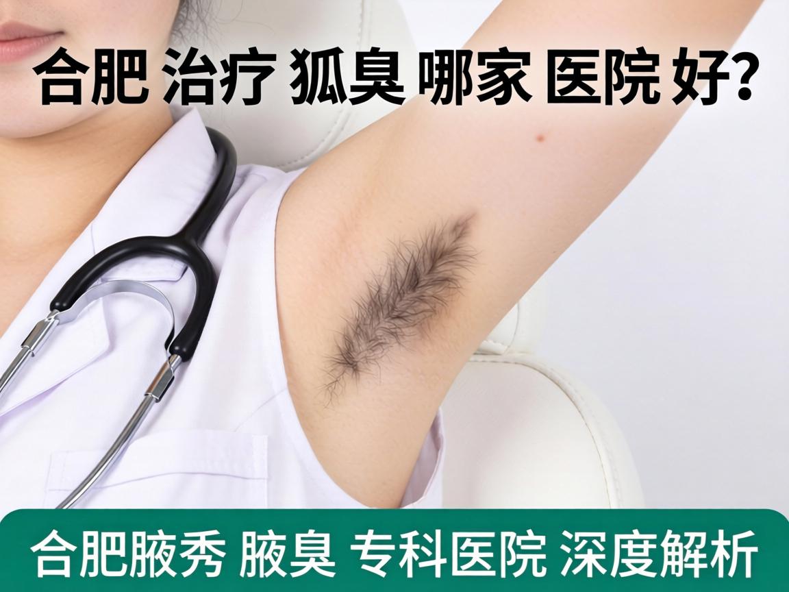 合肥治疗狐臭哪家医院好？合肥腋秀腋臭专科医院深度解析