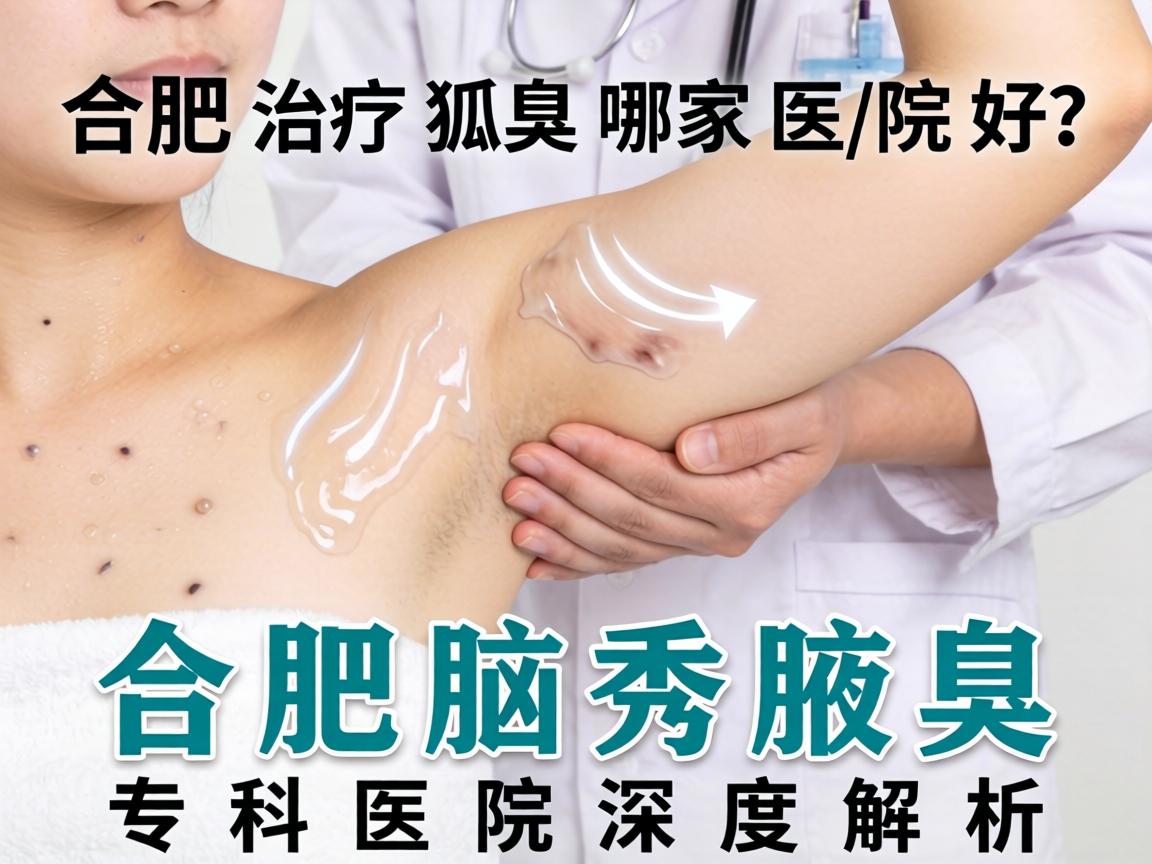 合肥治疗狐臭哪家医院好？合肥腋秀腋臭专科医院深度解析