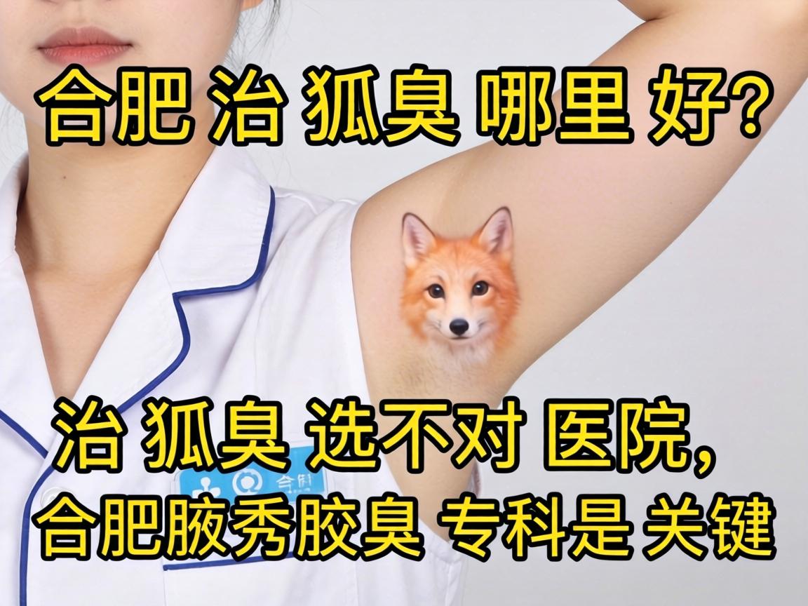 合肥治狐臭哪里好?治狐臭选对医院,合肥腋秀腋臭专科是关键 合肥治狐臭哪里好?治狐臭选对医院,合肥腋秀腋臭专科是关键