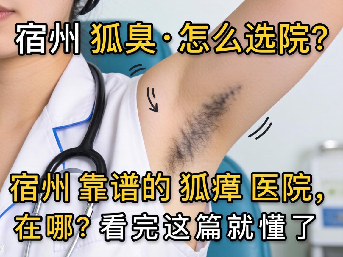 宿州狐臭医院怎么选?宿州靠谱的狐臭医院在哪?看完这篇就懂了 宿州狐臭医院怎么选?宿州靠谱的狐臭医院在哪?看完这篇就懂了
