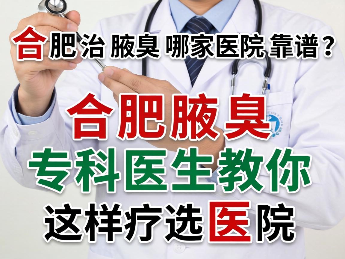 合肥治腋臭哪家医院靠谱?合肥腋臭专科医生教你这样选医院 合肥治腋臭哪家医院靠谱?合肥腋臭专科医生教你这样选医院