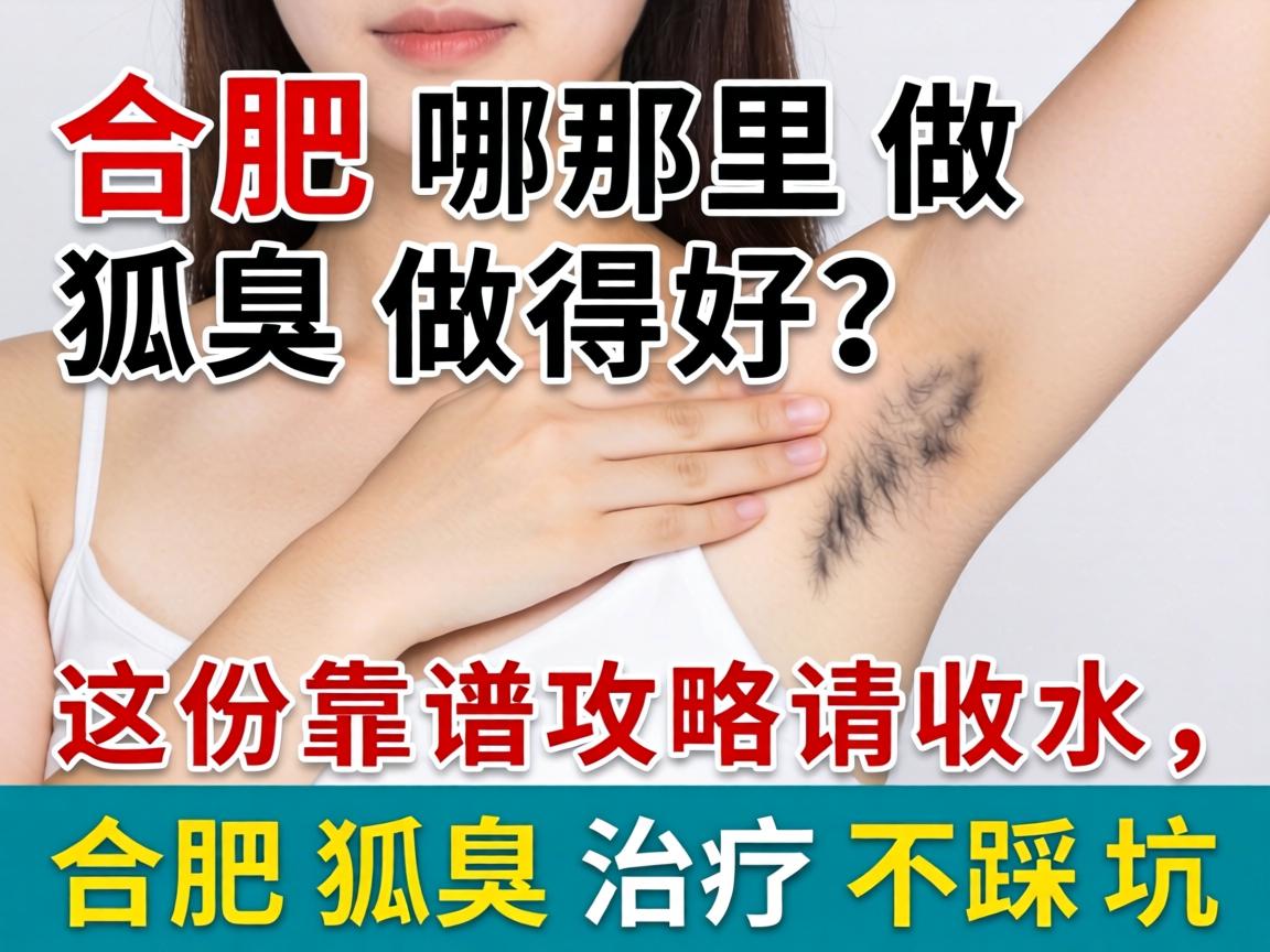 合肥哪里做狐臭做得好?这份靠谱攻略请收好,合肥狐臭治疗不踩坑 合肥哪里做狐臭做得好?这份靠谱攻略请收好,合肥狐臭治疗不踩坑