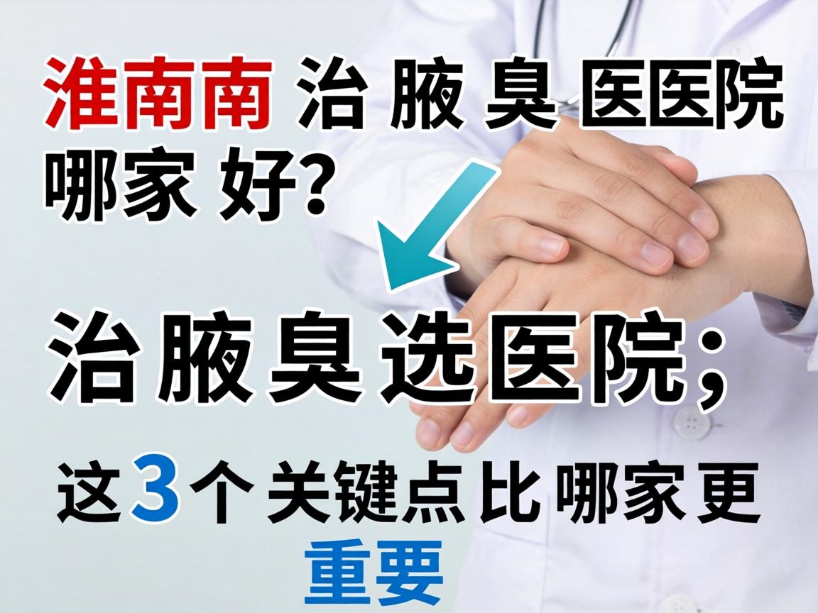 淮南治腋臭医院哪家好?治腋臭选医院,这3个关键点比哪家更重要 淮南治腋臭医院哪家好?治腋臭选医院,这3个关键点比哪家更重要