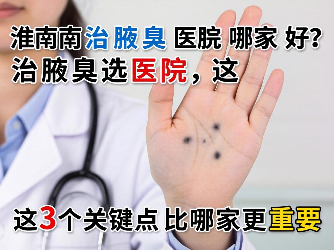 淮南治腋臭医院哪家好?治腋臭选医院,这3个关键点比哪家更重要 淮南治腋臭医院哪家好?治腋臭选医院,这3个关键点比哪家更重要