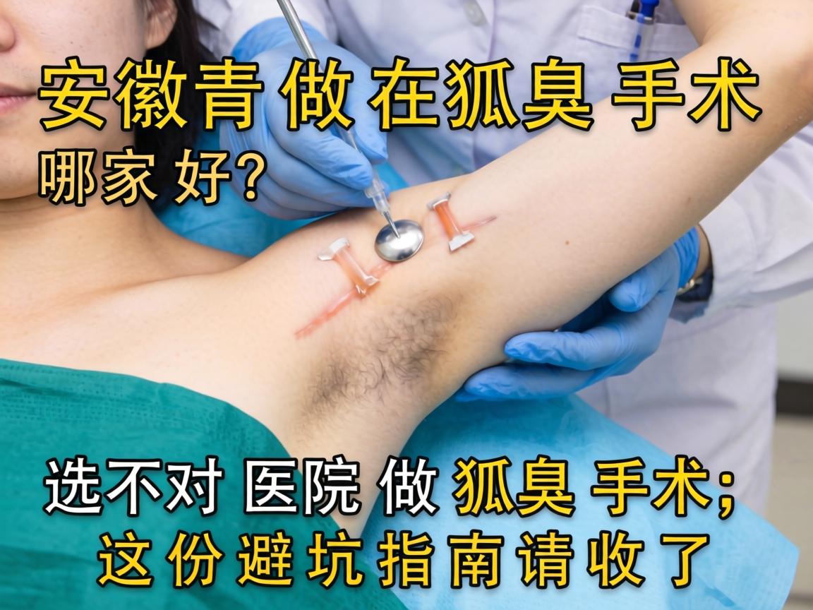安徽做狐臭手术哪家好?选对医院做狐臭手术,这份避坑指南请收好 安徽做狐臭手术哪家好?选对医院做狐臭手术,这份避坑指南请收好