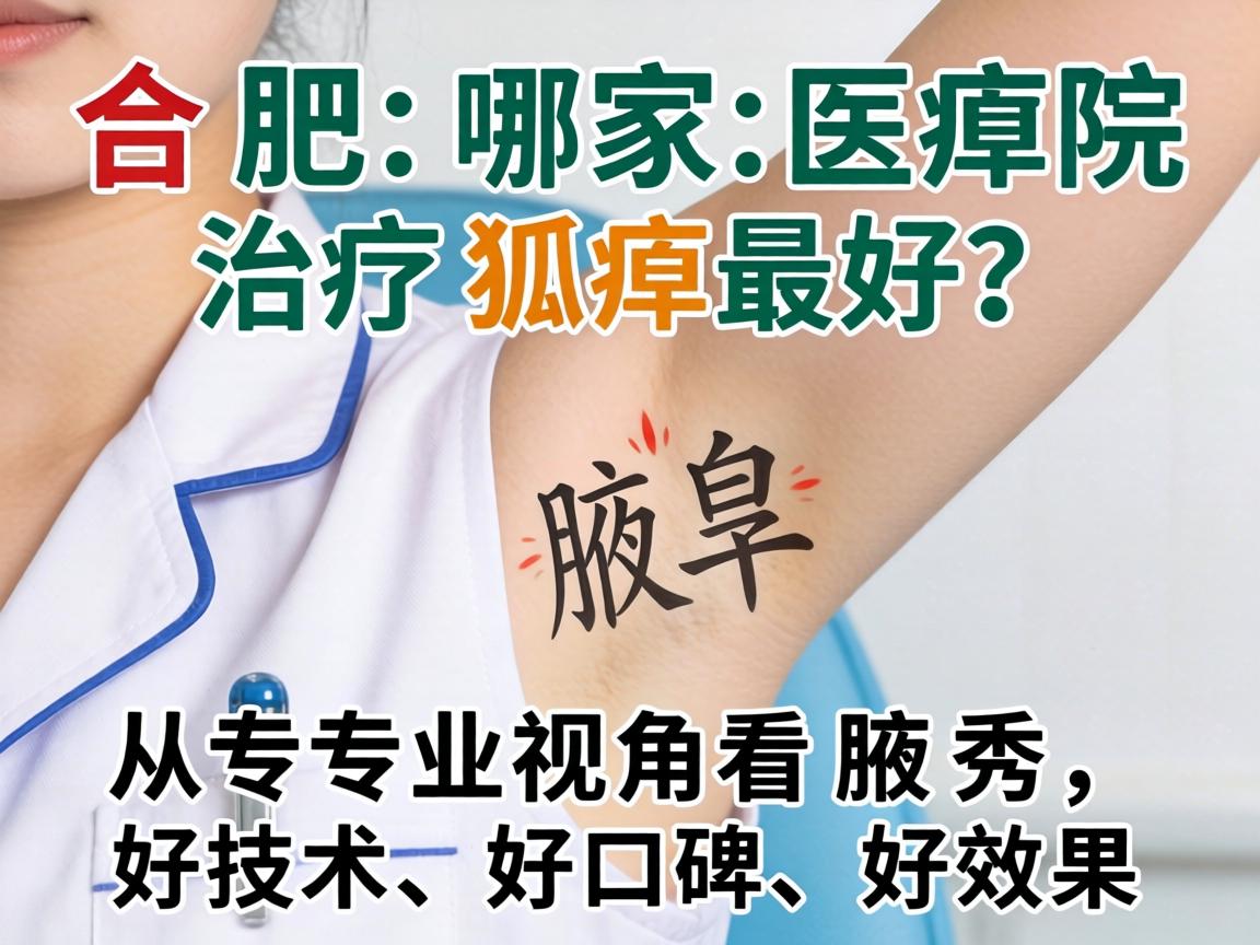合肥哪家医院治疗狐臭最好?从专业视角看腋秀,好技术、好口碑、好效果 合肥哪家医院治疗狐臭最好?从专业视角看腋秀,好技术、好口碑、好效果