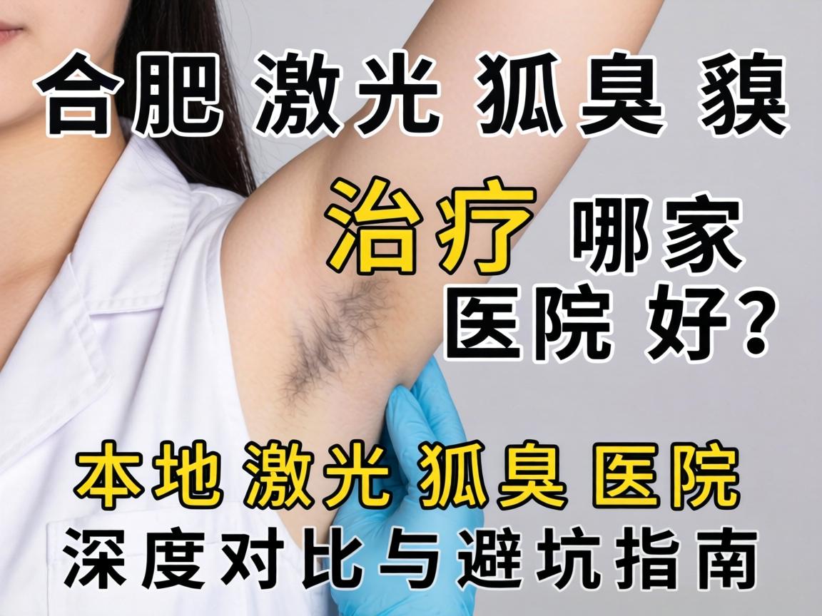合肥激光狐臭治疗哪家医院好？本地激光狐臭医院深度对比与避坑指南