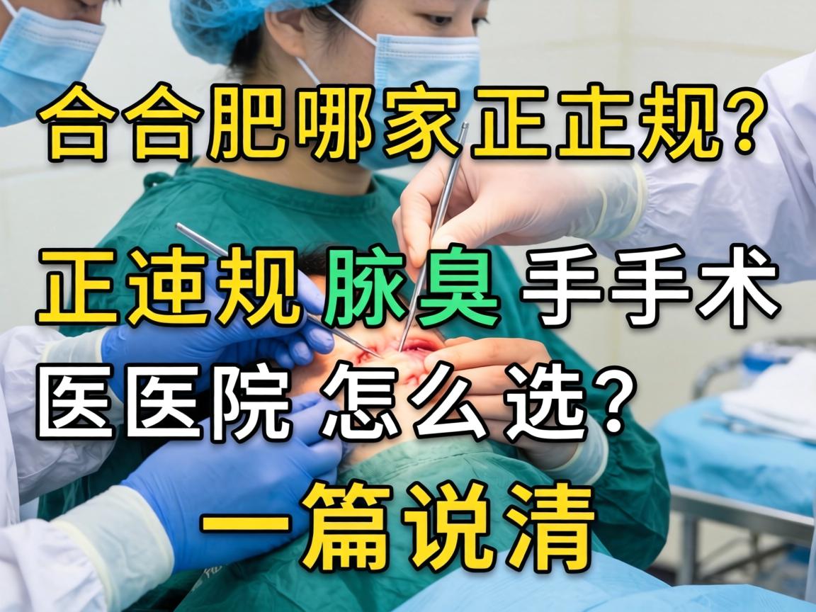 合肥腋臭手术哪家正规?正规腋臭手术医院怎么选?一篇说清 合肥腋臭手术哪家正规?正规腋臭手术医院怎么选?一篇说清