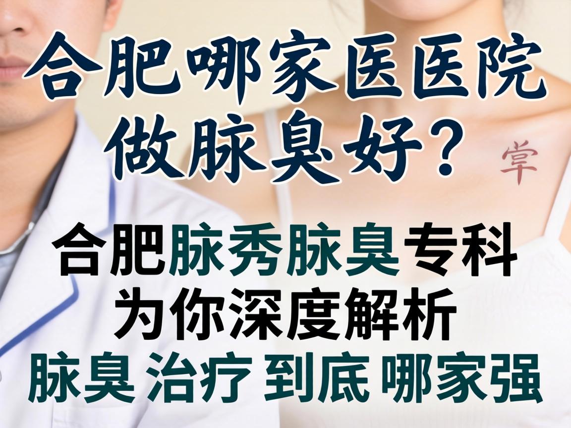 合肥哪家医院做腋臭好?合肥腋秀腋臭专科为你深度解析腋臭治疗到底哪家强 合肥哪家医院做腋臭好?合肥腋秀腋臭专科为你深度解析腋臭治疗到底哪家强
