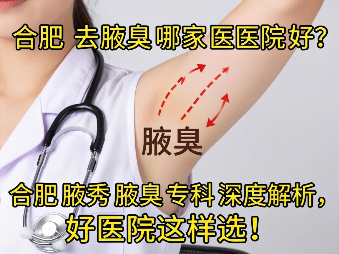 合肥去腋臭哪家医院好？合肥腋秀腋臭专科深度解析，好医院这样选！