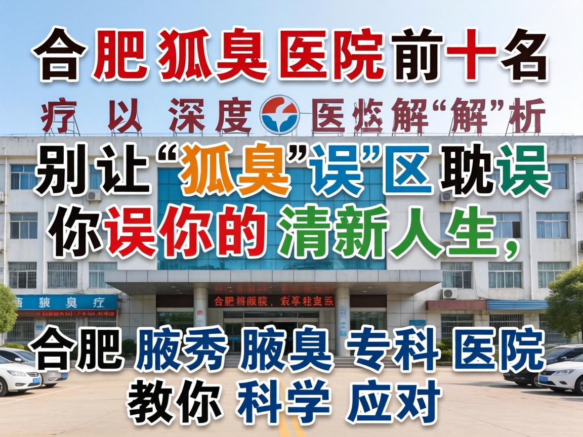 合肥狐臭医院前十名深度解析,别让狐臭误区耽误你的清新人生,合肥腋秀腋臭专科医院教你科学应对 合肥狐臭医院前十名深度解析,别让狐臭误区耽误你的清新人生,合肥腋秀腋臭专科医院教你科学应对