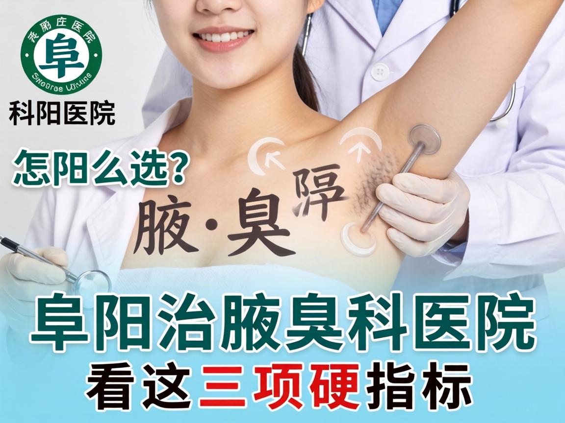 阜阳治腋臭科医院怎么选?阜阳治腋臭科医院看这三项硬指标 阜阳治腋臭科医院怎么选?阜阳治腋臭科医院看这三项硬指标